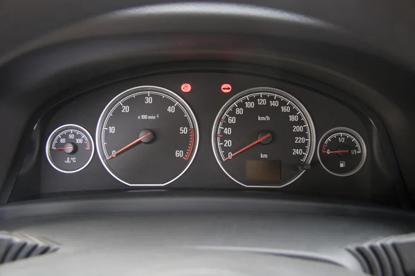 Auto speedmeter — Stock fotografie
