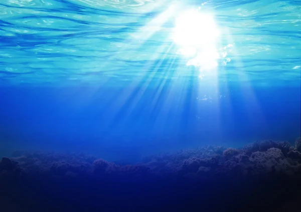 Unterwasser Stockfoto