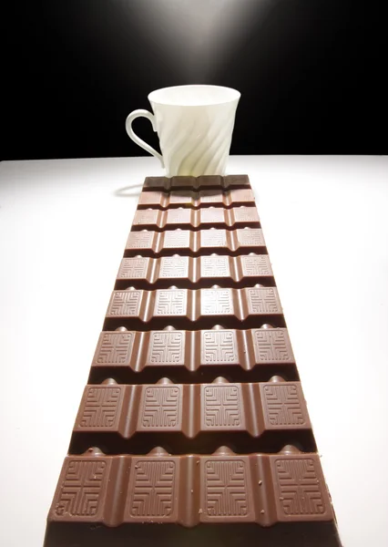 Velké čokoláda — Stock fotografie