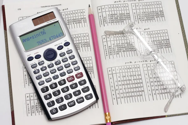 A calculadora — Fotografia de Stock