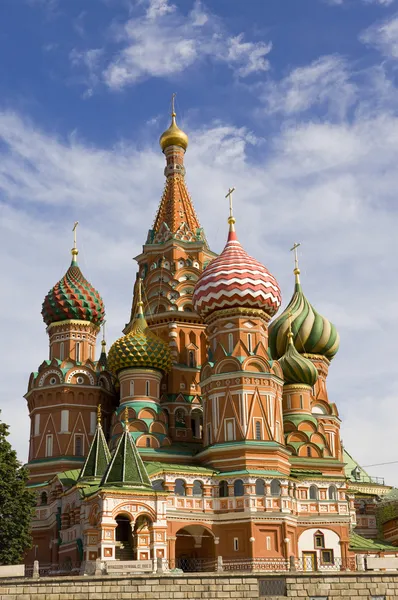 La catedral de Vasily Blissful — Foto de Stock