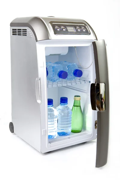 Utazás személygépkocsi hűtőszekrény — 스톡 사진