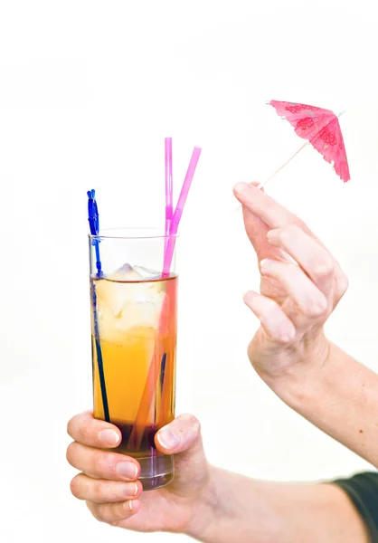Glasses with cocktail — Stock Photo, Image