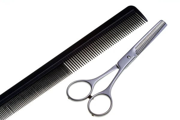 Спеціальні ножиці для роботи перукаря — стокове фото