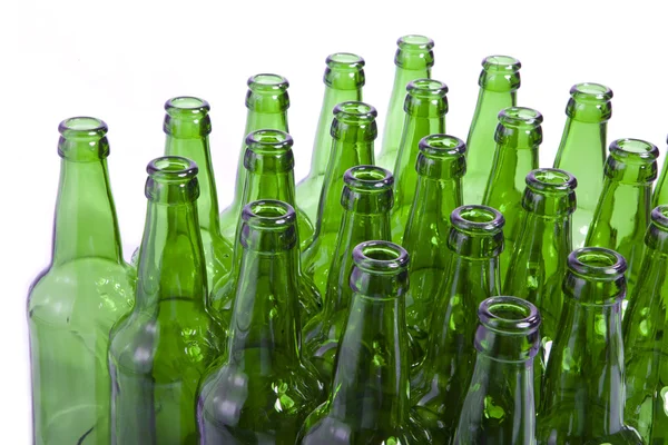 stock image Empty glass bottles