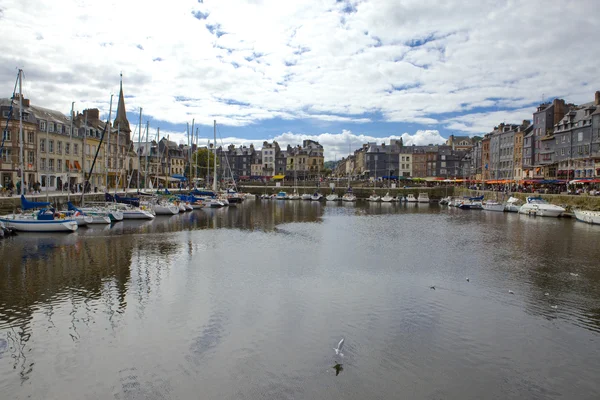 stock image France. Boat in bay of city Anfler