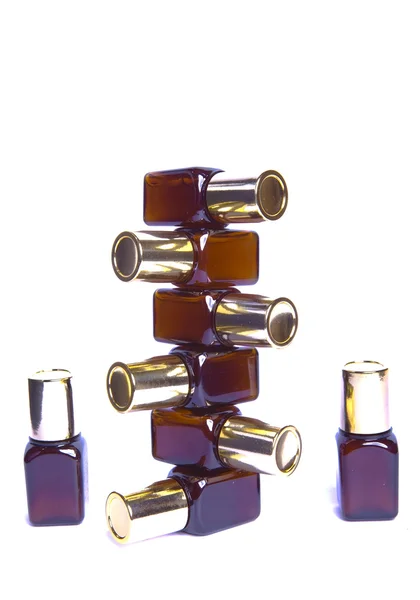 Bottiglie per cosmetici — Foto Stock