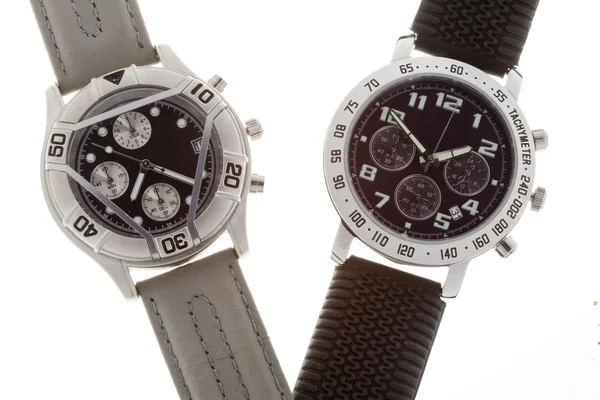 Relojes de pulsera con varios diales — Foto de Stock
