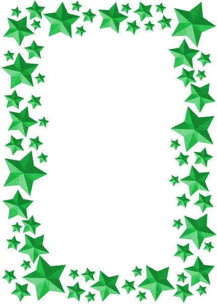 Kutlama yıldız çerçeve — Stok fotoğraf