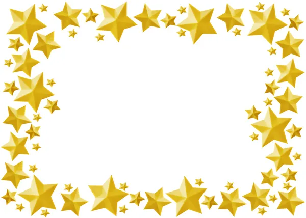 Celebration star framework — Stock Photo, Image