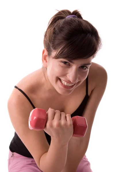 Kobieta fitness — Zdjęcie stockowe