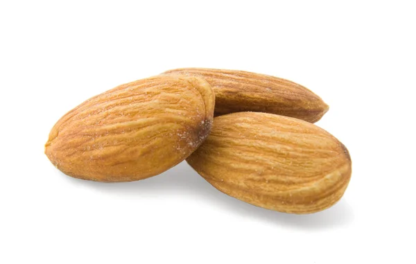 Three almonds — Stock Photo, Image