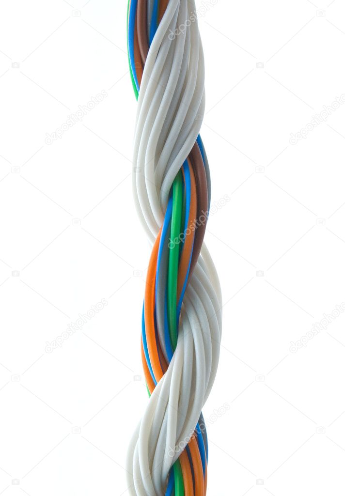 White an colore wires