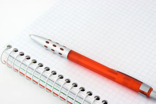 Kalem ve not defteri — Stok fotoğraf