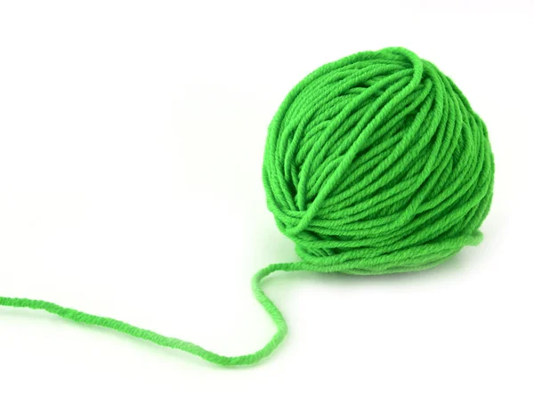Green thread — Zdjęcie stockowe