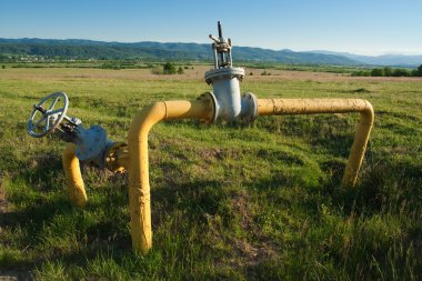 vinç ile sarı gaz darbe