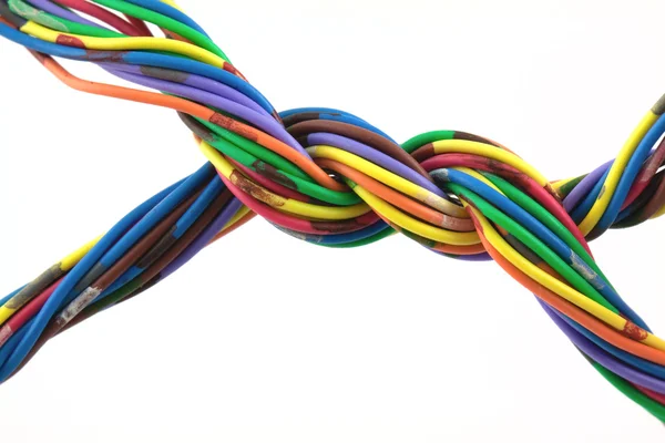 Kroucený kabel — Stock fotografie