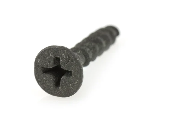 Black screw — Stock Photo, Image