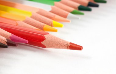 Red pencil clipart