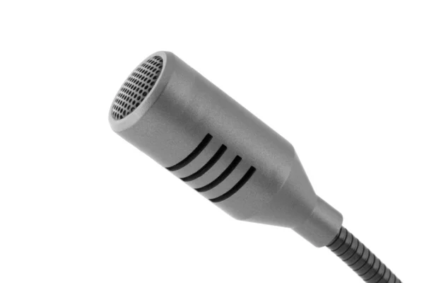 Microfono grigio — Foto Stock