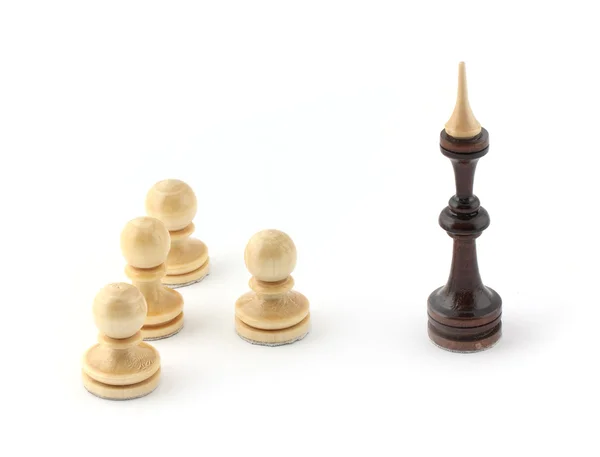 Šachové figury — Stock fotografie