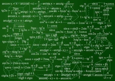 Mathematics background clipart