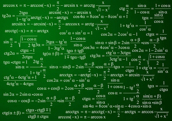 Mathematics background — Stock Vector