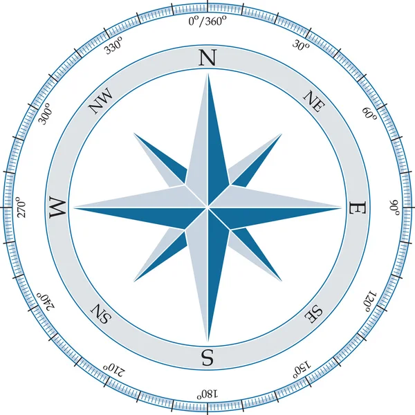 Kompass. vektor illustration. — Stock vektor