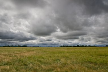 Storm clouds approaching clipart