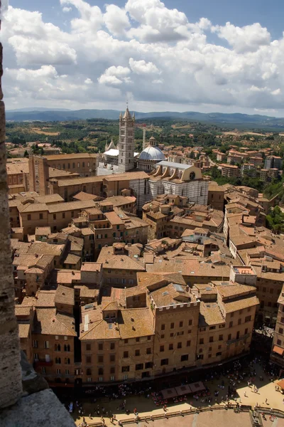 View of Siena cityscape — Stock Photo, Image