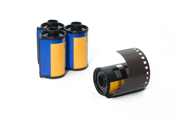 Rolo de filme de 35mm — Fotografia de Stock