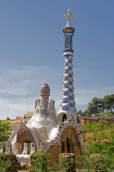 Antonio Gaudi Parc Guell, Barcelona — Zdjęcie stockowe