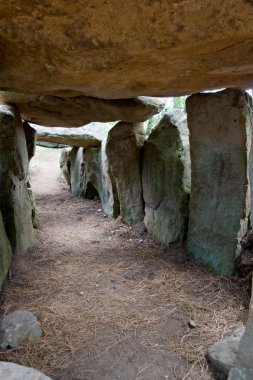 Dolmen from the inside clipart