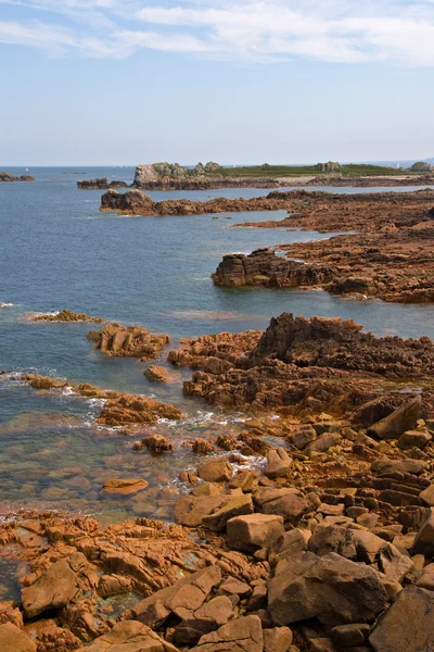 Brittany, Sahili Kuzey Fransa — Stok fotoğraf