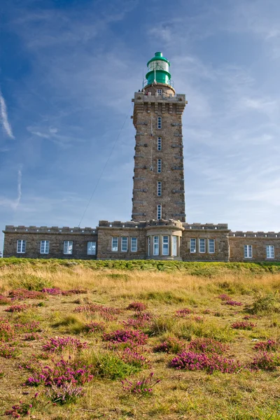 Lighthouse in Cap Frehel, Brittany — Stock Photo, Image