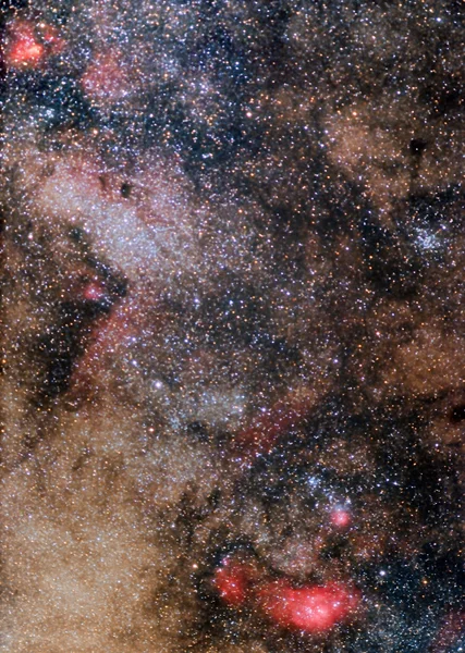 Edelstenen in de Melkweg — Stockfoto
