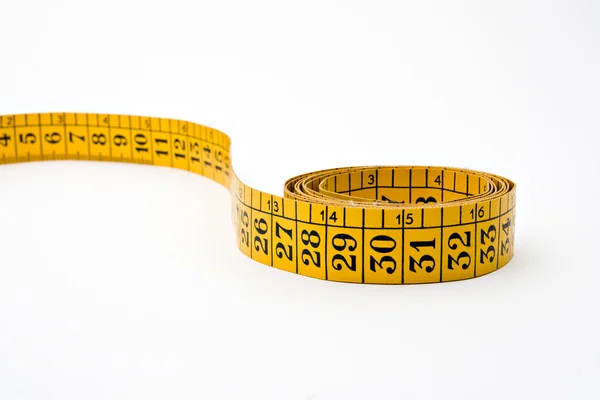 Stock image Measure tape on white background