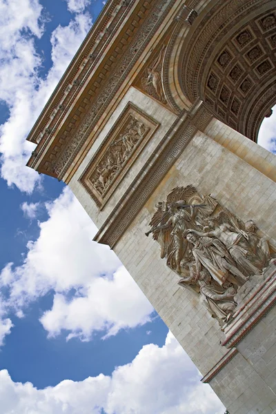 Триумфальная арка Парижа — стоковое фото