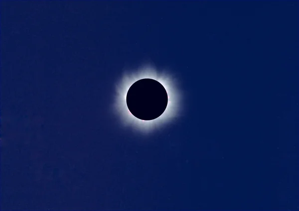 Sol Eclipse total — Fotografia de Stock