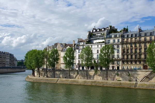 Paris river Seine — Stock Photo, Image