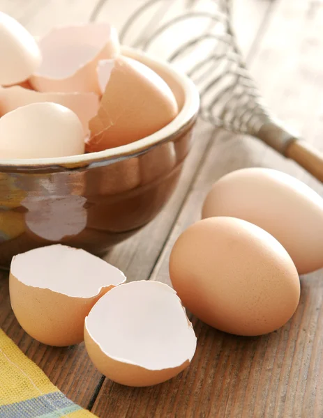Hodně vajec — Stock fotografie