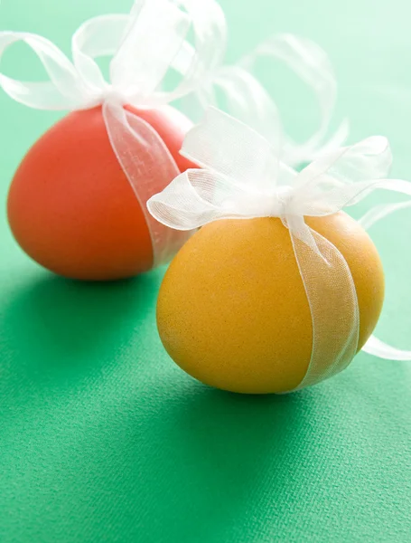 Két húsvéti tojás — Stock Fotó