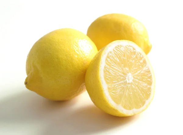 Zitronenfond - Obst- und Gemüsereihen — Stockfoto