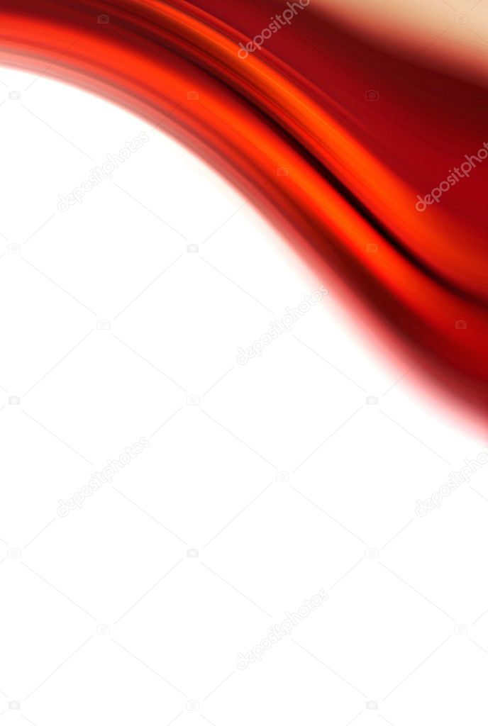 Abstract red motive