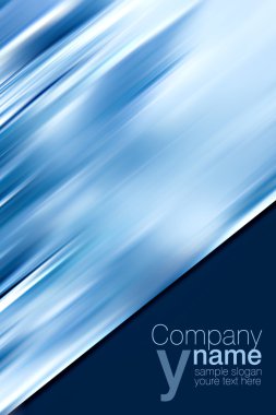 Abstract blue background clipart