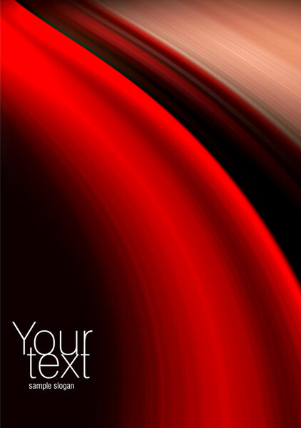Abstract red, black and beige background