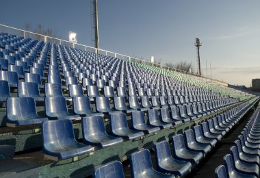 Empty stadium clipart