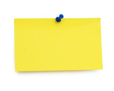 Empty post-it clipart