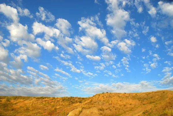 砂漠と青空 — ストック写真
