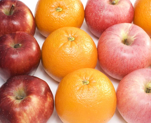 사과 오렌지 — 스톡 사진